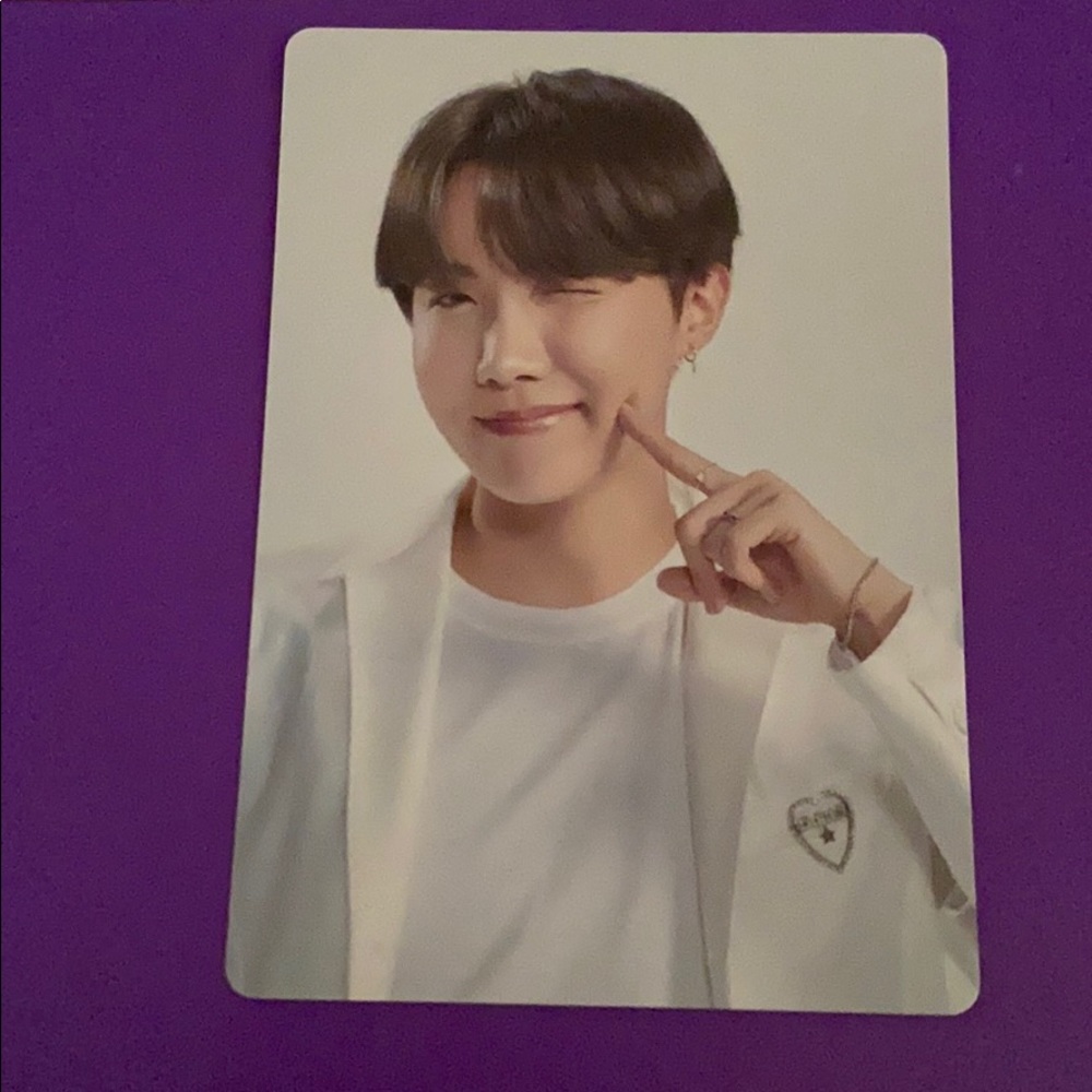 BTS map of the soul tour mini photocard Jhope 7/8